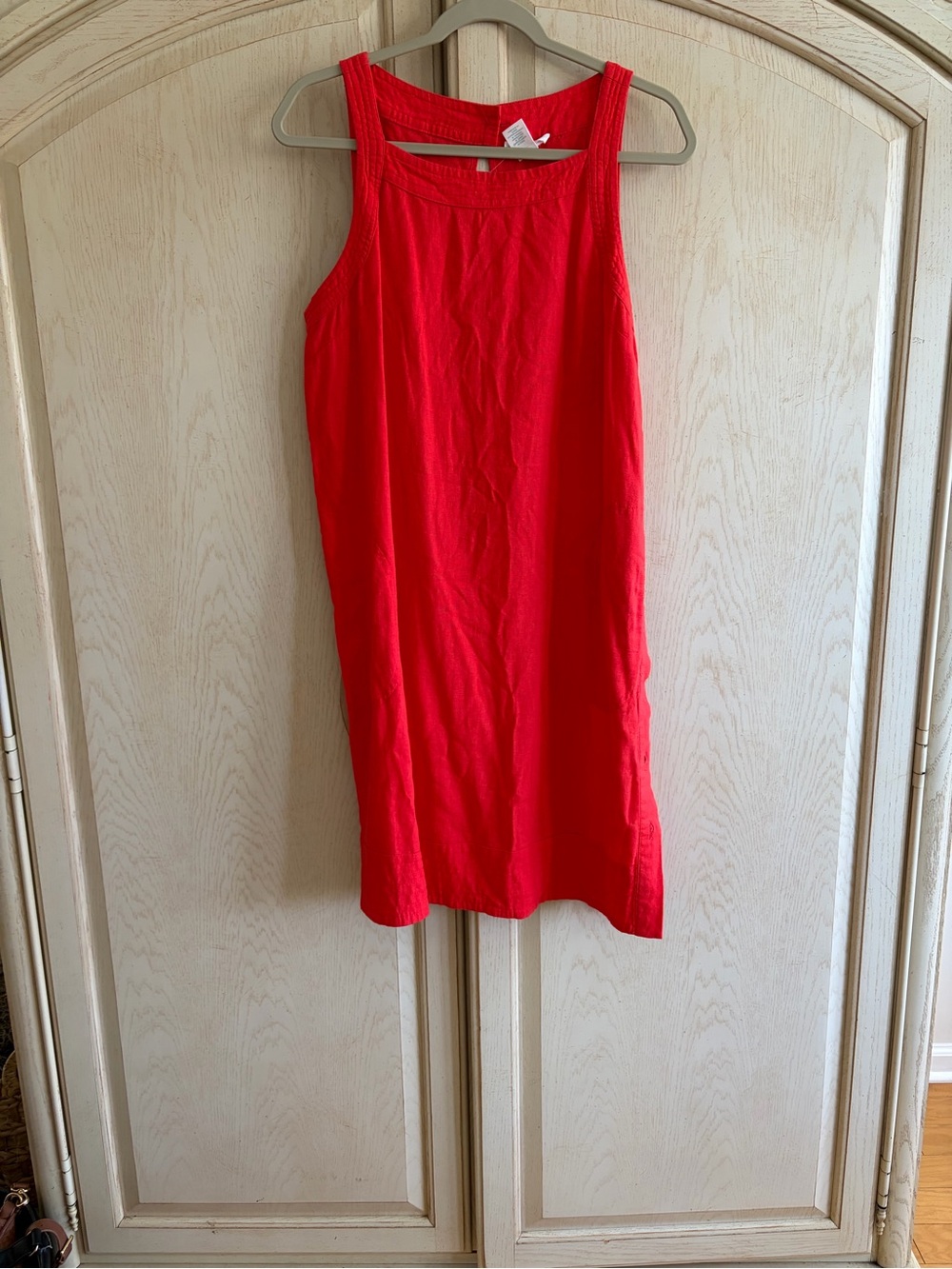 Cynthia Rowley Bright Red Mini Tank Skirt